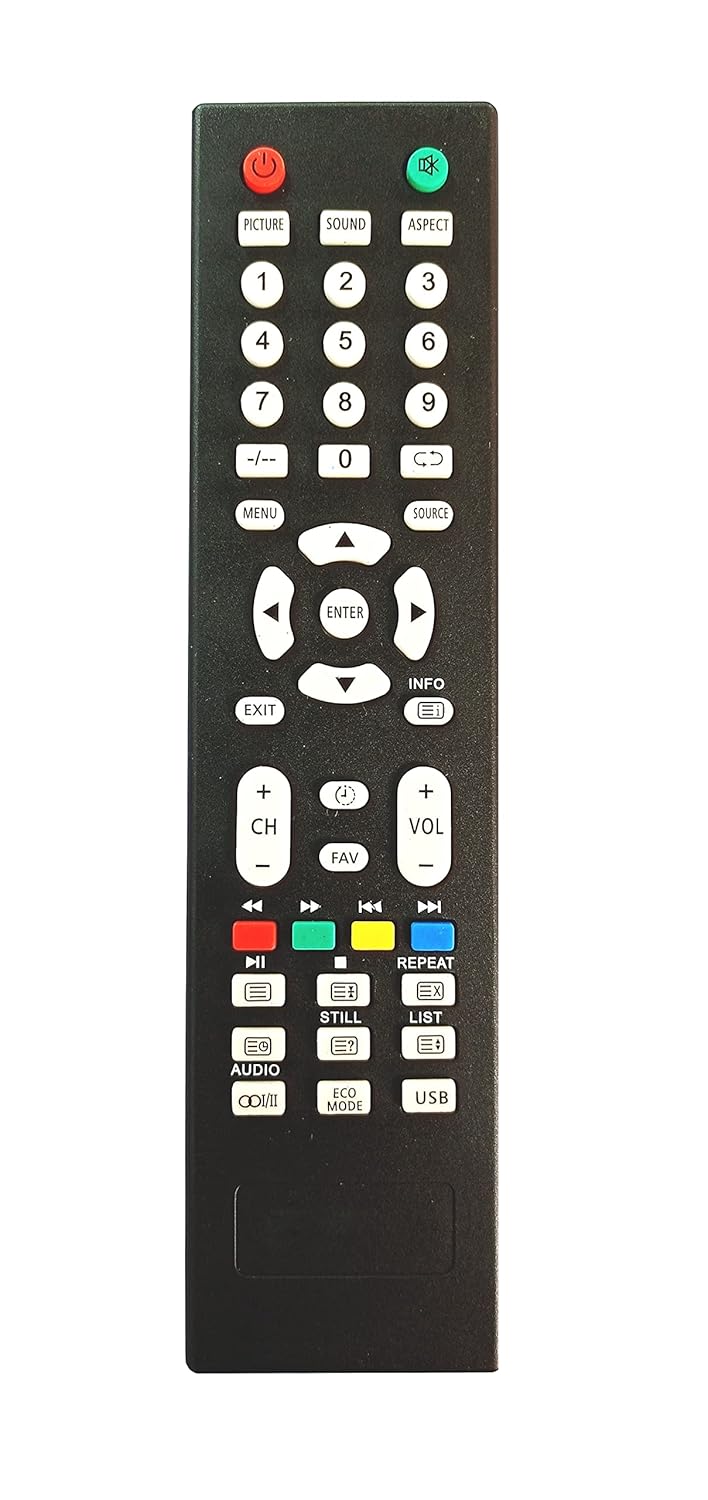 LipiWorld® LCD LED TV Remote Control Compatible for (USB) F&D Remote