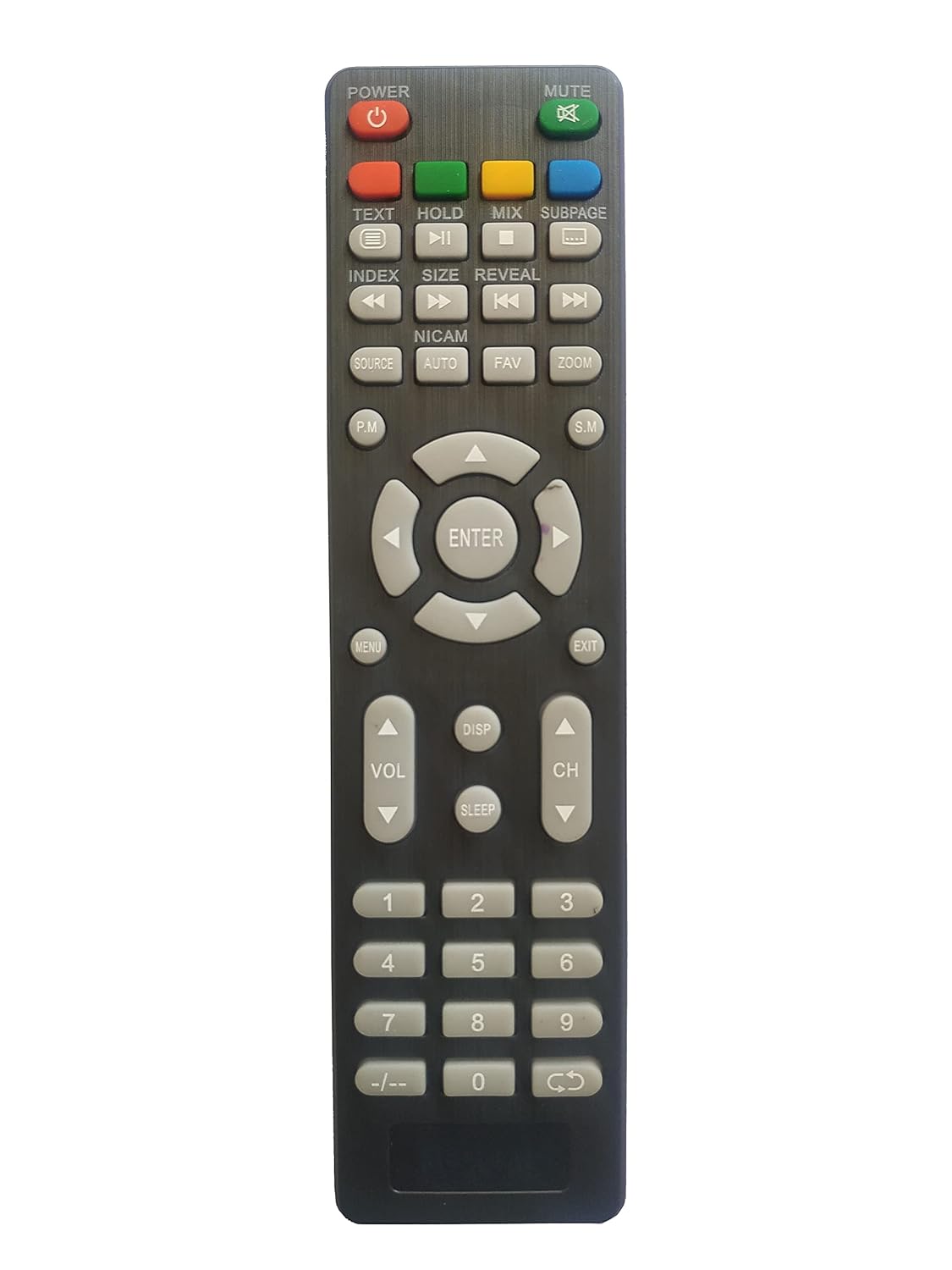 LipiWorld® LCD LED TV Remote Control (Old Remote Exactly Same Remote Will Only Work) Compatible for TAKAI