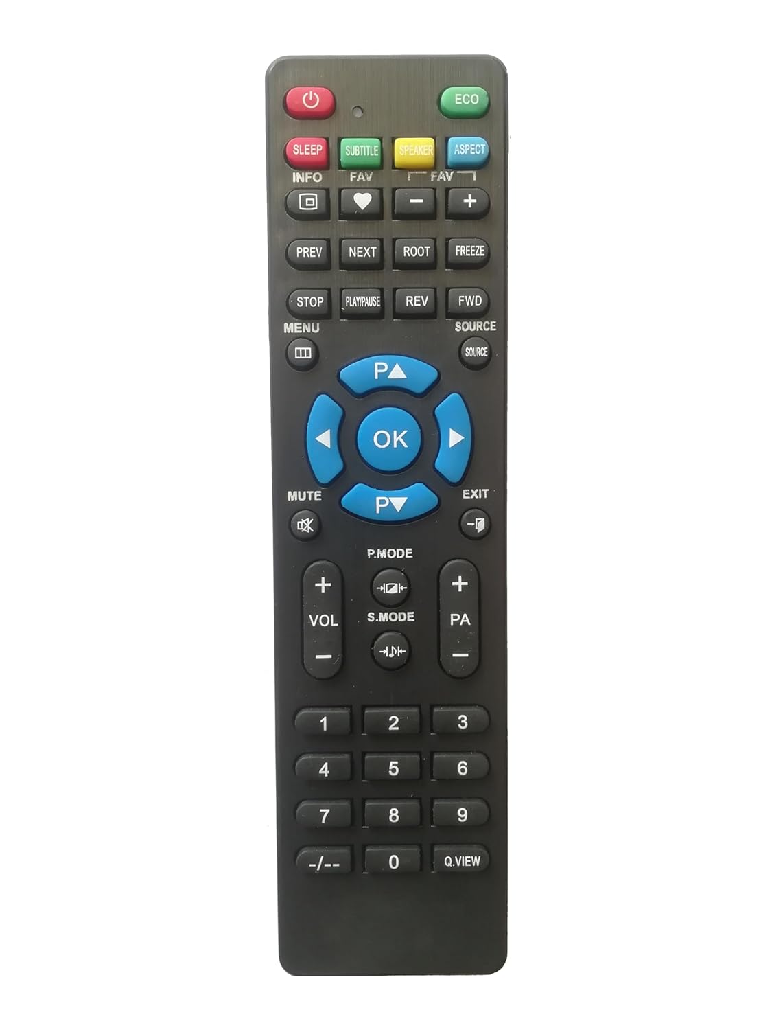 LipiWorld® LED Smart TV Remote Control Compatible for Kevin Tv Remote
