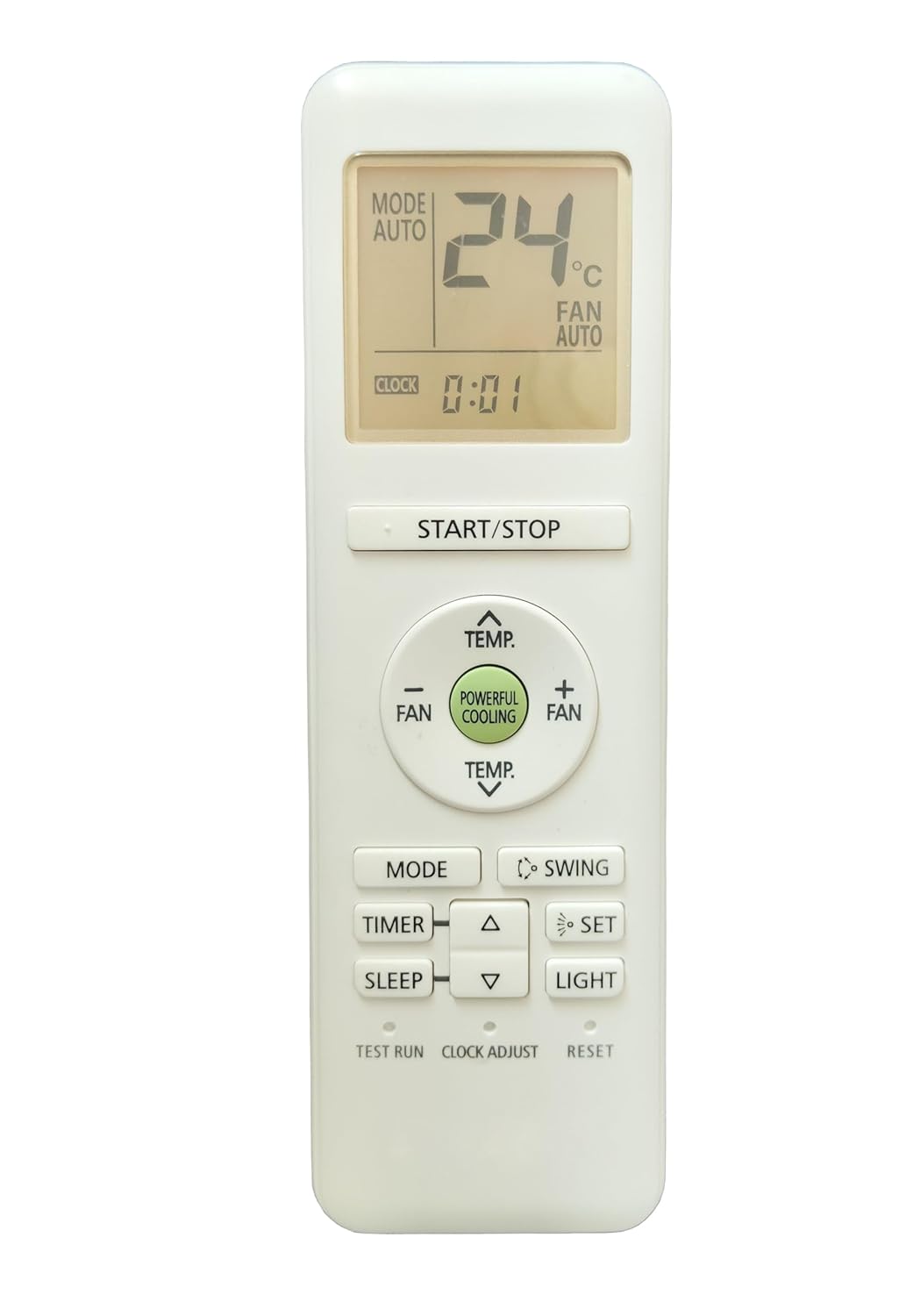 LipiWorld® 203O AC Remote Control with Display Light Backlight Compatible for O General AC Remote
