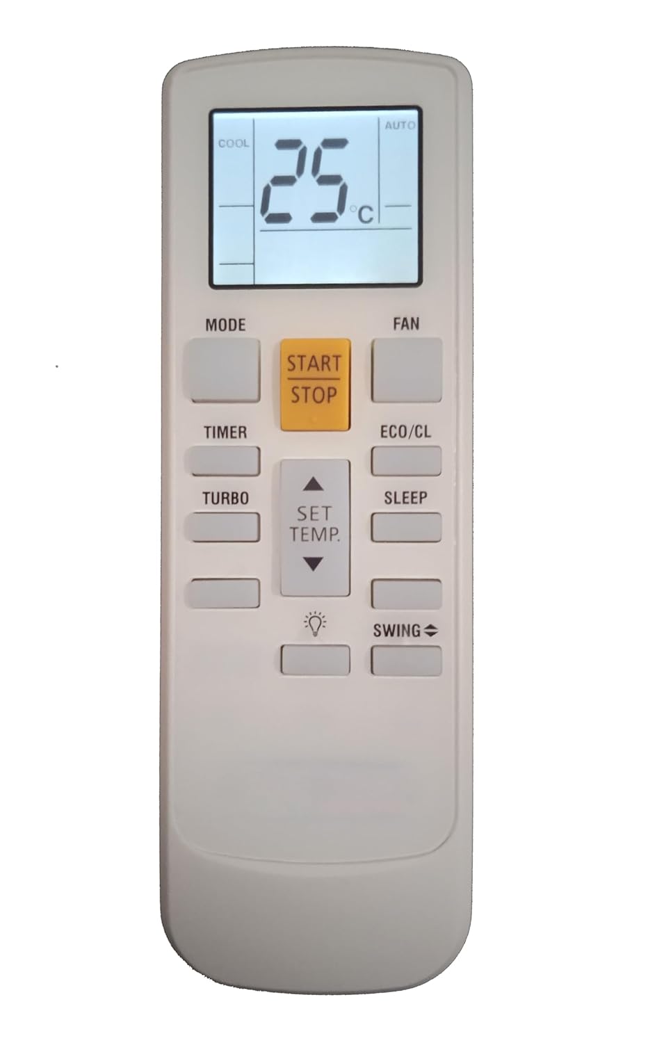 Lipiworld® 231BS AC Remote Control with Display Light Backlight Compatible for Bluestar AC Remote