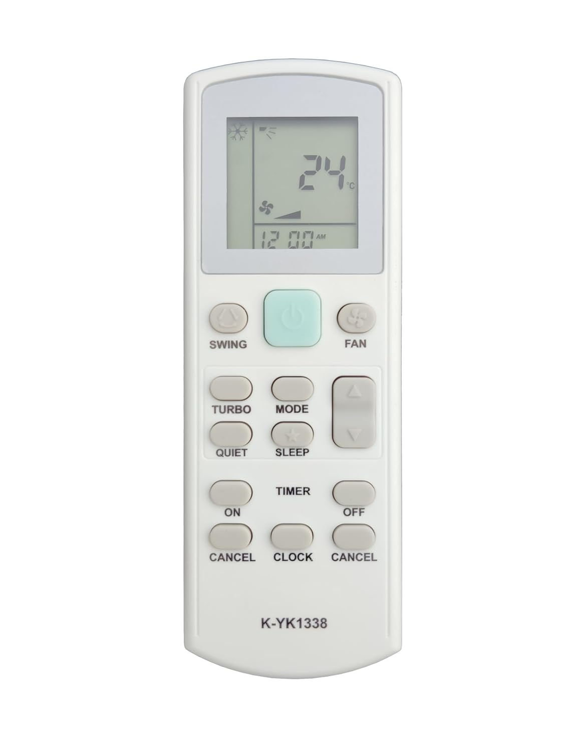 LipiWorld® K-YK1338 AC Remote Control Suitable for York AC Universal Remote (Different Body Please Check Second Image) Compatible for York AC Remote