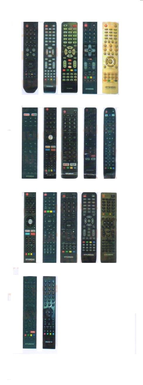 LipiWorld® RM-HYD1105 LCD LED Smart TV Universal Remote Control (Please Check Your Old Remote and Match Second Image) Compatible for Hyundai TV Remote - Image 4