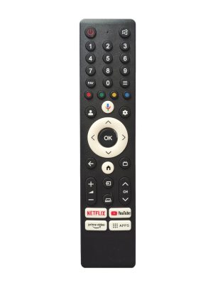 LipiWorld® LED Smart TV Remote Control [Non-Voice] Prime Vedio Netflix & YouTube Fucntion Compatible for Onida Tv Remote