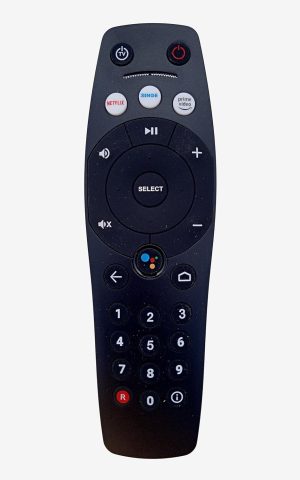 LipiWorld® TAS-V2 Set Top Box Remote Control (with Voice) Compatible Tata Sky Binge Set Top Box Remote (Pairing Required) Compatible for Tata Sky Binge