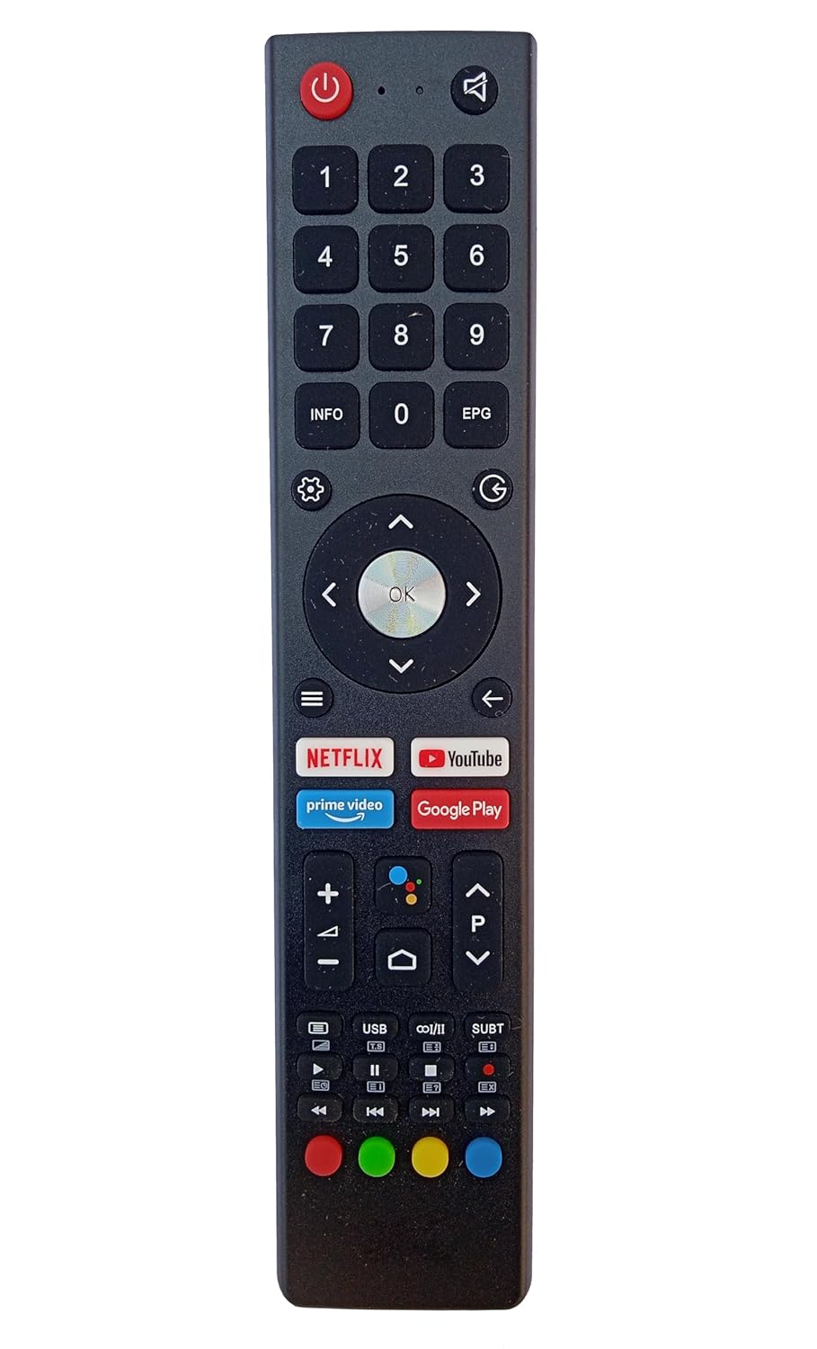 LipiWorld® Led Smart Tv Android Remote Control (with Voice Function) Compatible for BPL Tv Remote