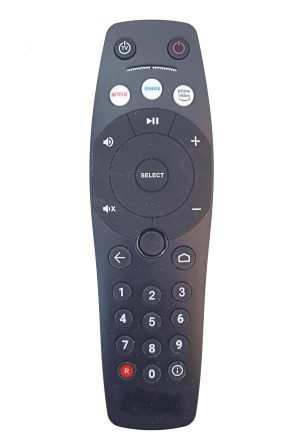 LipiWorld® Set Top Box Remote Control (Without Voice) with Netflix Prime Video Compatible - Tata Sky Binge Set Top Box Remote Compatible for Tata Sky Binge