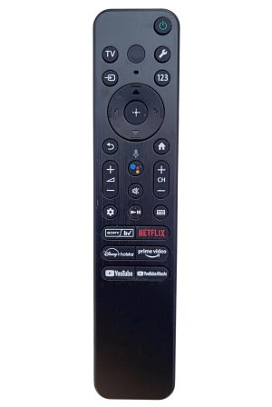 LipiWorld® RMF-TX810P Led Smart TV Voice Remote Control (with Voice) Compatible for Sony Bravia Tv Remote