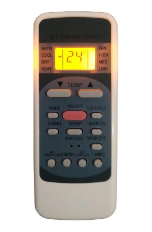 LipiWorld® 12 AC Remote Control with Display Light Compatible for VOLTAS AC Remote with Backlight