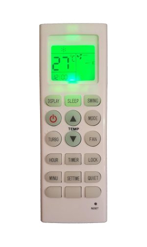 LipiWorld® 36C AC Remote Control with Display Light Compatible for Vestar AC Remote with Backlight