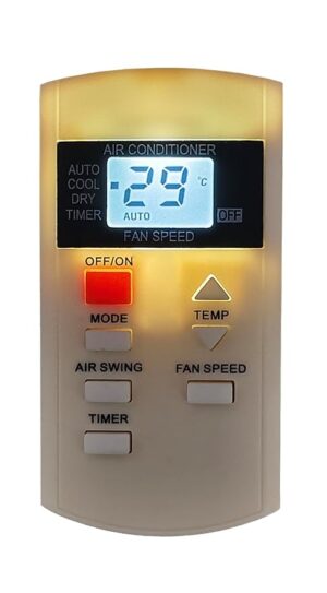 Panasonic AC Remote with Backlight