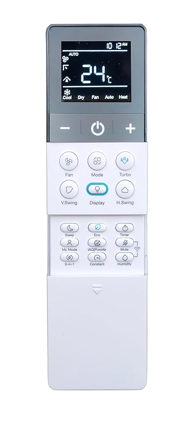 Lloyd AC Remote with Backlight