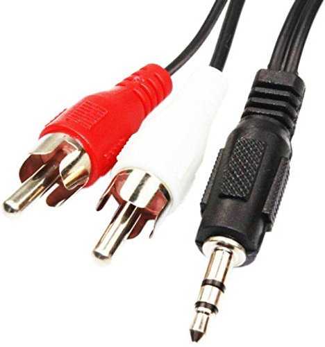 LipiWorld® 3.5 mm Stereo Audio to 2 RCA Cable 1.5 Meter-3.5mm Male to 2RCA Male - Image 9