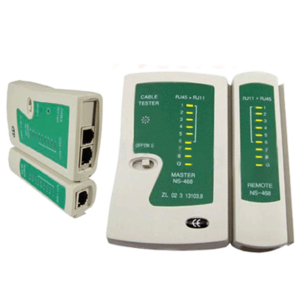 LipiWorld® Network Cable Tester RJ11 RJ45 Network Lan Cable Tester - Image 2