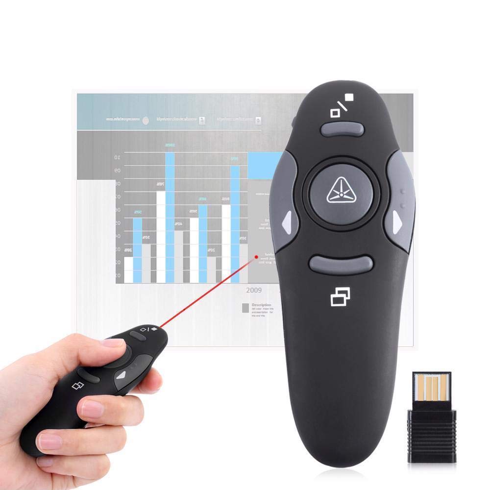 LipiWorld® Wireless Presentation Pointer Pen Remote Control Professional Laser Pen Presenter-30feet(10M) - Image 6