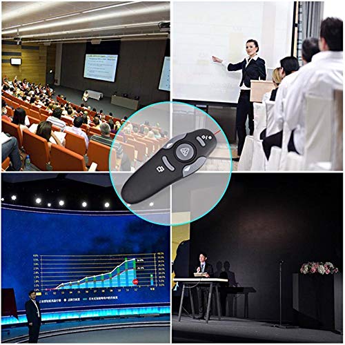 LipiWorld® Wireless Presentation Pointer Pen Remote Control Professional Laser Pen Presenter-30feet(10M) - Image 7