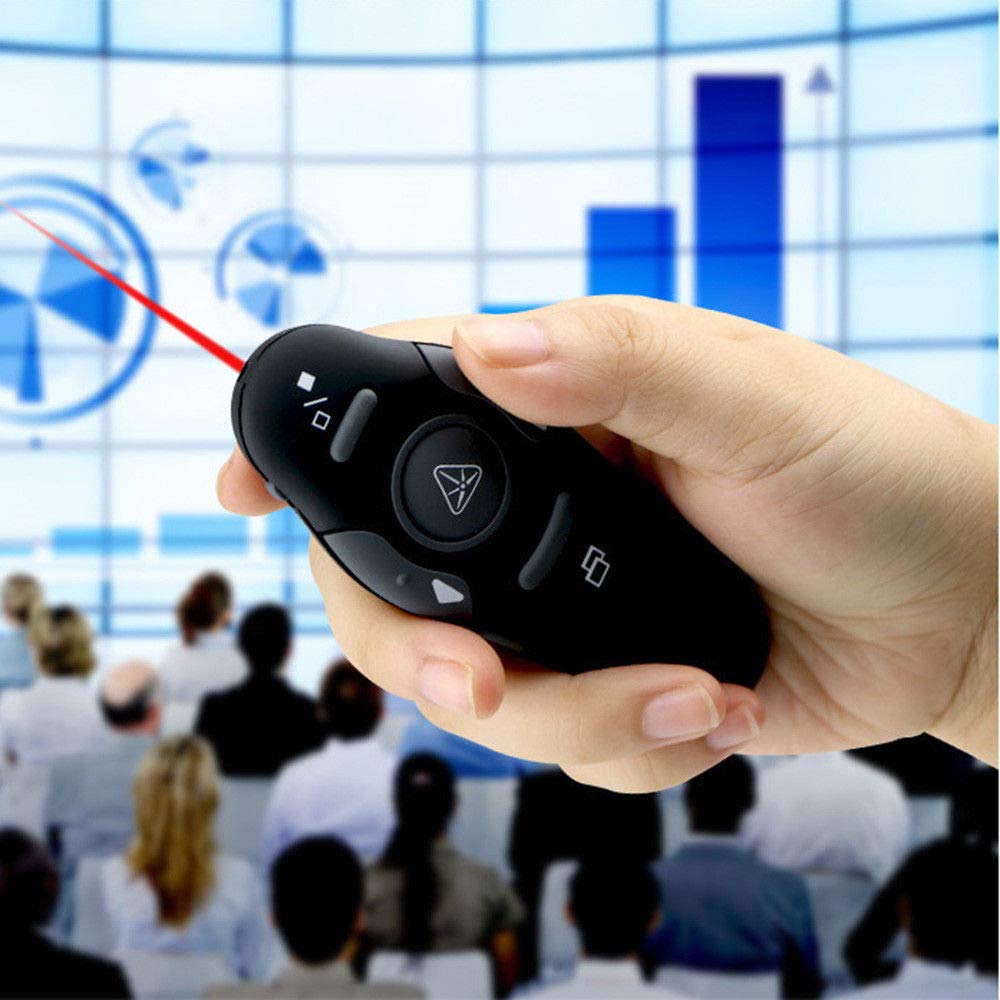 LipiWorld® Wireless Presentation Pointer Pen Remote Control Professional Laser Pen Presenter-30feet(10M) - Image 8