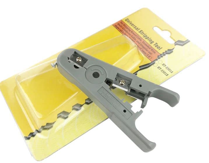 LipiWorld® Universal Rotary Coax Utp/STP Cable Wire Cutter Stripping Tool Stripper (Mini Universal Stripping Tool) - Image 7