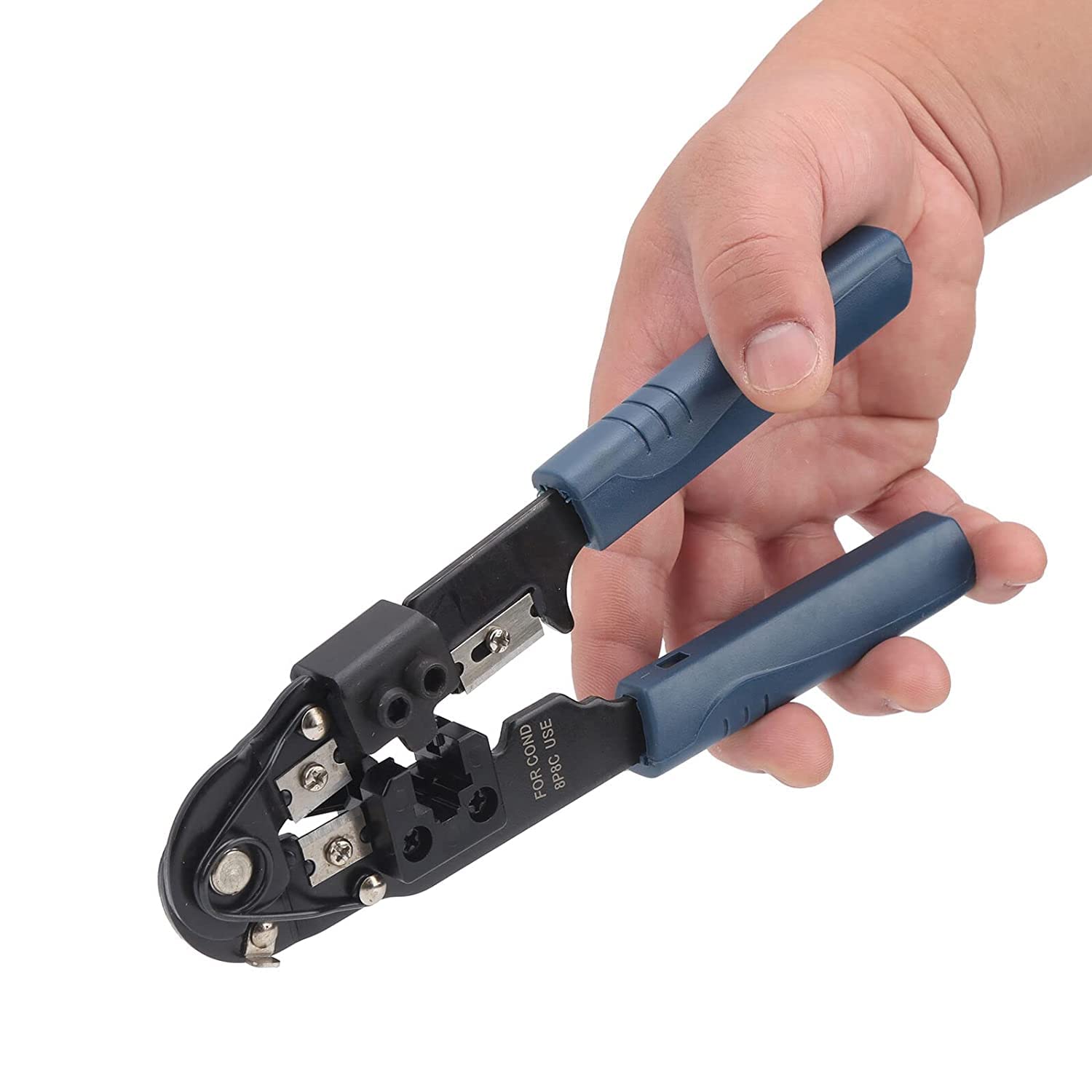 LipiWorld® Crimper Pliers Terminal Hand Crimping Tools Connector Cable Clamp Multi-function Network cable modular plug hand crimp tool - Image 4