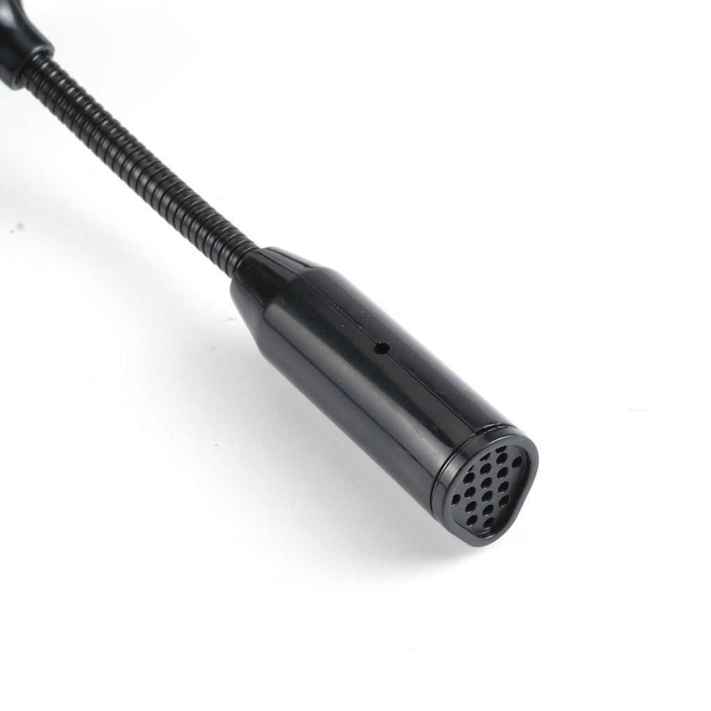 LipiWorld® USB Mini Mic Desktop Stereo Recording Flexible Microphone with USB Connector Stand for PC Laptop Notebook Skype Desktop Mac Speech Microphone - Image 4