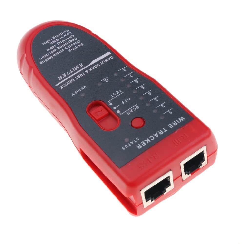 LipiWorld® Line Finder for Communication Lines, Network Cable Tester LAN RJ45 RJ11 Cable Wire Tracker Phone Generator Tester Diagnose Tone Networking - Image 5