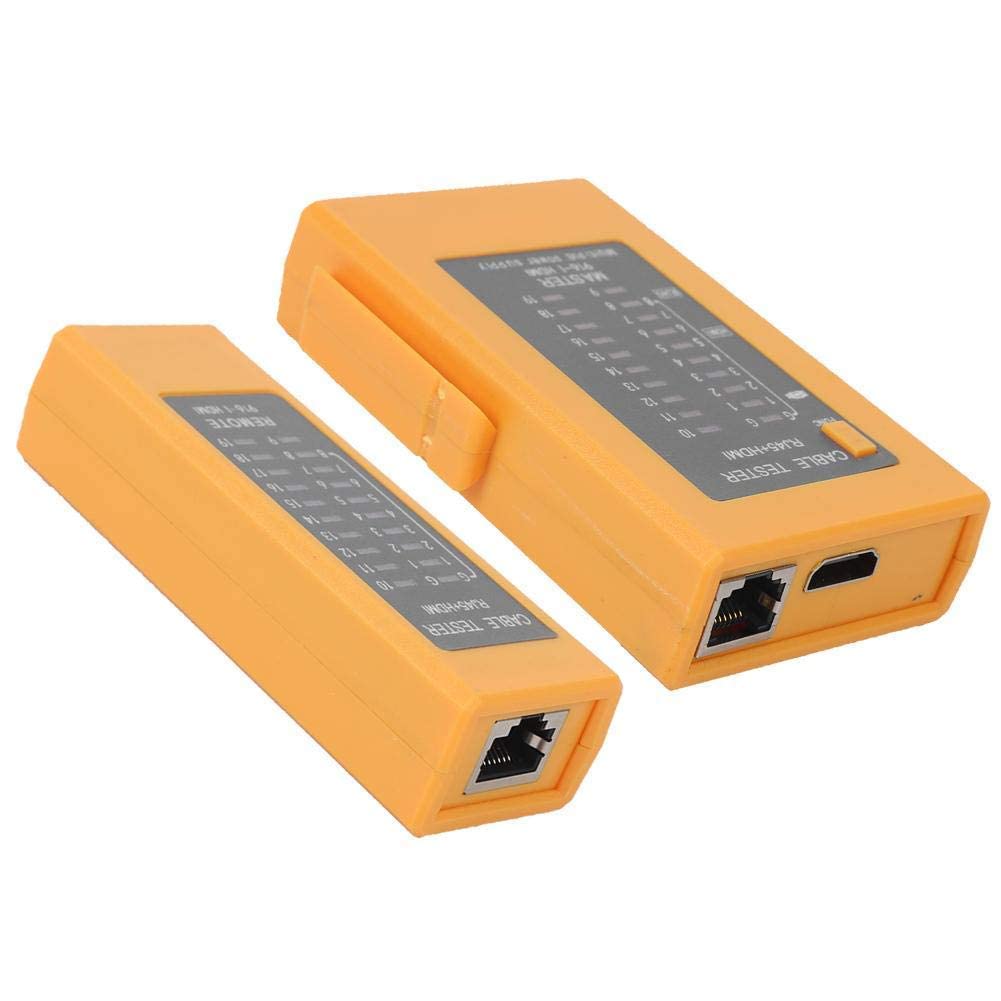 LipiWorld® 2in1 Cable Tester, HDMI High Definition Digital Cable Tester, RJ45 Network Cable Tester, HDMI & RJ45 Cable Continuity Checker LAN Cable Detector - Image 8