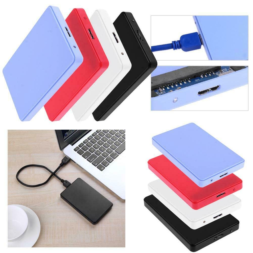 LipiWorld® 2.5 inch USB 3.0 SATA Box HDD Hard Drive SSD External Enclosure Case ( ABS Desion Multicolor) - Image 8