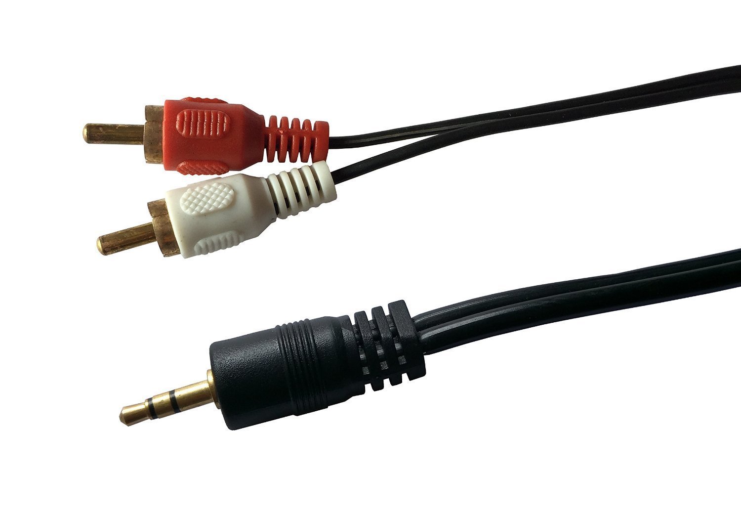 LipiWorld® 3.5 mm Stereo Audio to 2 RCA Cable 1.5 Meter-3.5mm Male to 2RCA Male - Image 7