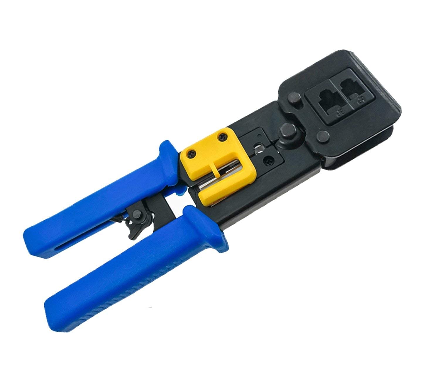 LipiWorld® Ethernet Network Hardware Tool Hand Network LAN rj45 Cable Crimper Pliers Multifunctional Network Repair Tool rj12 cat5 cat6 8p8c Cables Stripper(Avalable Color Network Electronic Tools) - Image 9