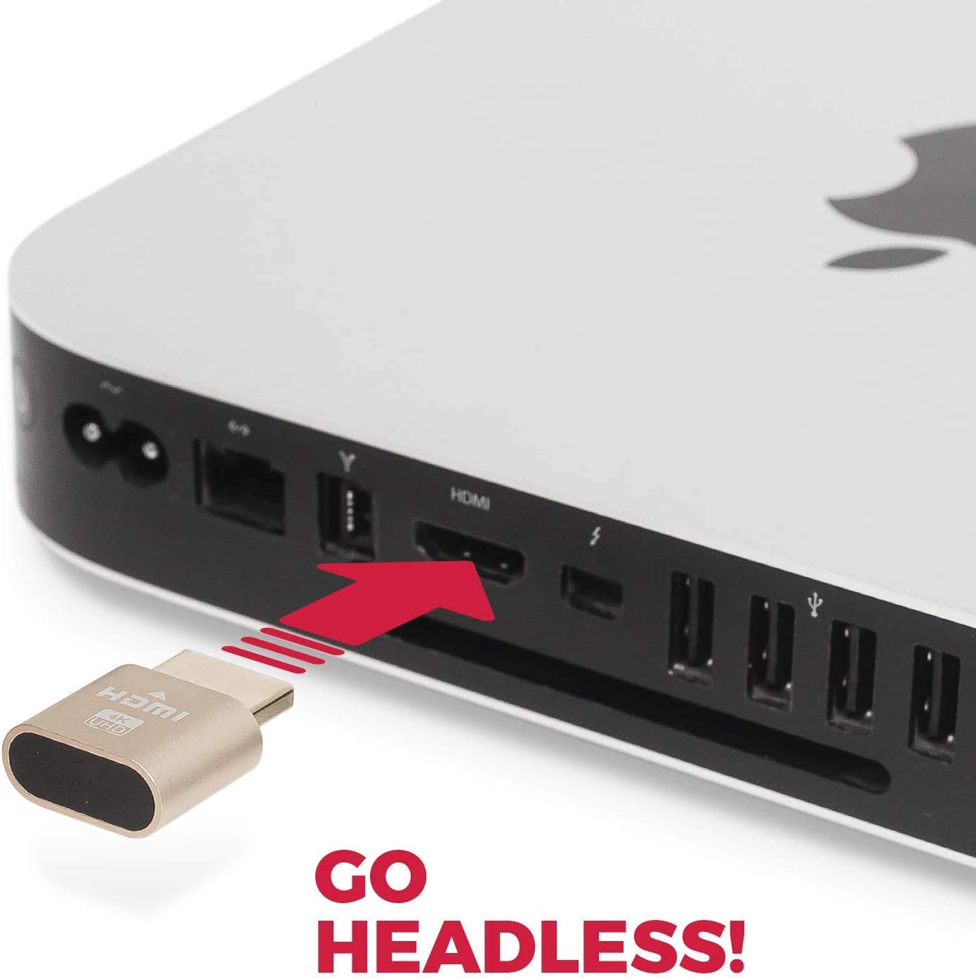 LipiWorld® HDMI 4K Dummy Plug, High Resolution Headless Virtual Monitor Display Adapter, Supports up to 3840x2160@60Hz (Pack of 1 HDMI Dummy Plug) - Image 9