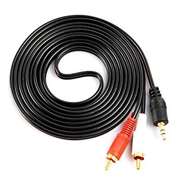 LipiWorld® 3.5 mm Stereo Audio to 2 RCA Cable 1.5 Meter-3.5mm Male to 2RCA Male - Image 8
