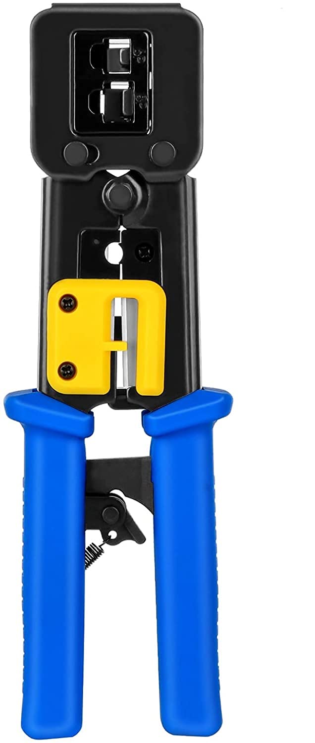 LipiWorld® Ethernet Network Hardware Tool Hand Network LAN rj45 Cable Crimper Pliers Multifunctional Network Repair Tool rj12 cat5 cat6 8p8c Cables Stripper(Avalable Color Network Electronic Tools) - Image 10