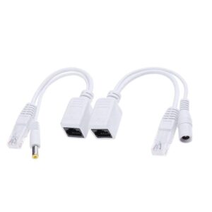 Ethernet Poe Injector Splitter Adapter