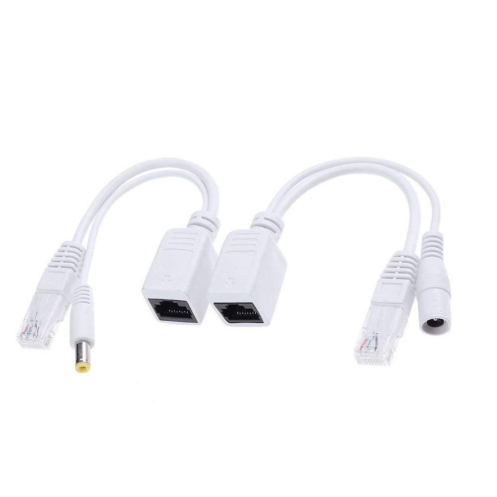 Ethernet Poe Injector Splitter Adapter