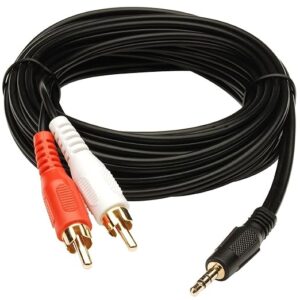 3.5mm Male to 2RCA Male