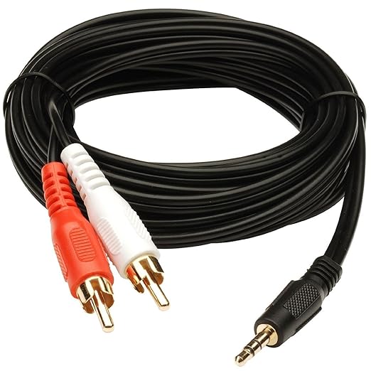 3.5mm Male to 2RCA Male