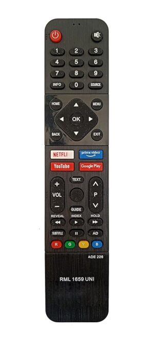 Kodak/Thomson/Nokia/Motorola/Vu/Onida/Coocaa/Metz/Skyworth Tv Remote